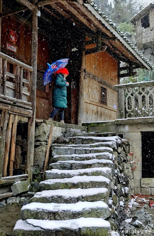 隆林冰雪景观 林斌笔下的壮丽画卷